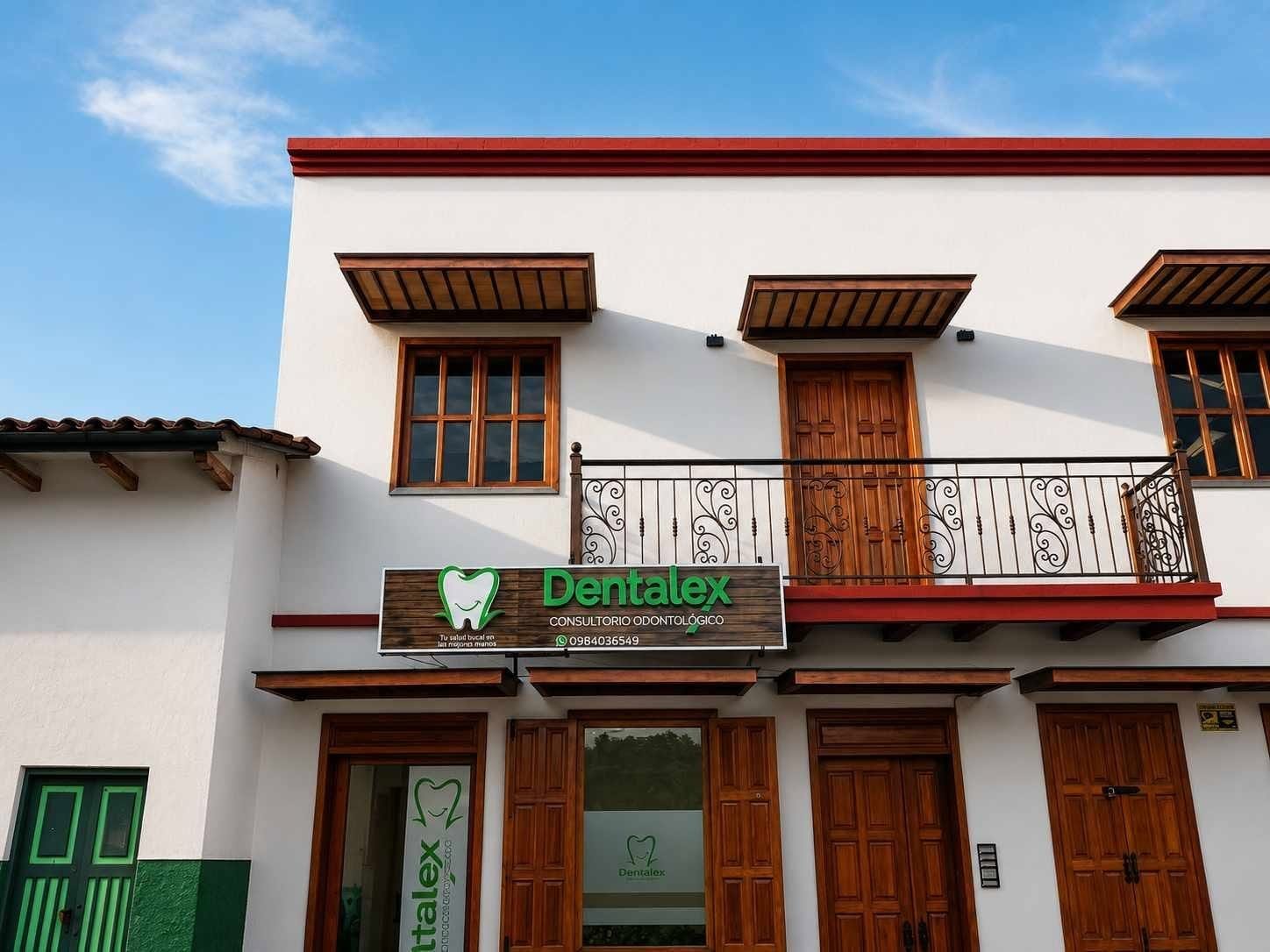 Letrero acrílico 3D personalizado para consultorio odontológico