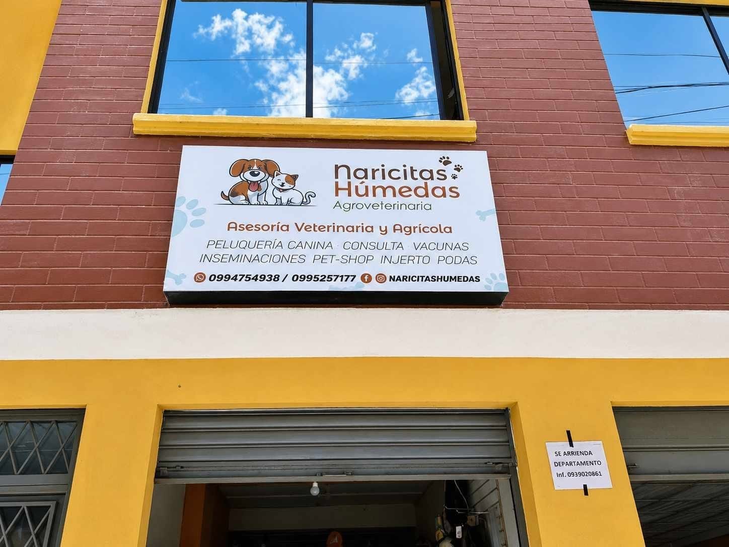 Letrero panaflex con acabado premium para agroveterinaria
